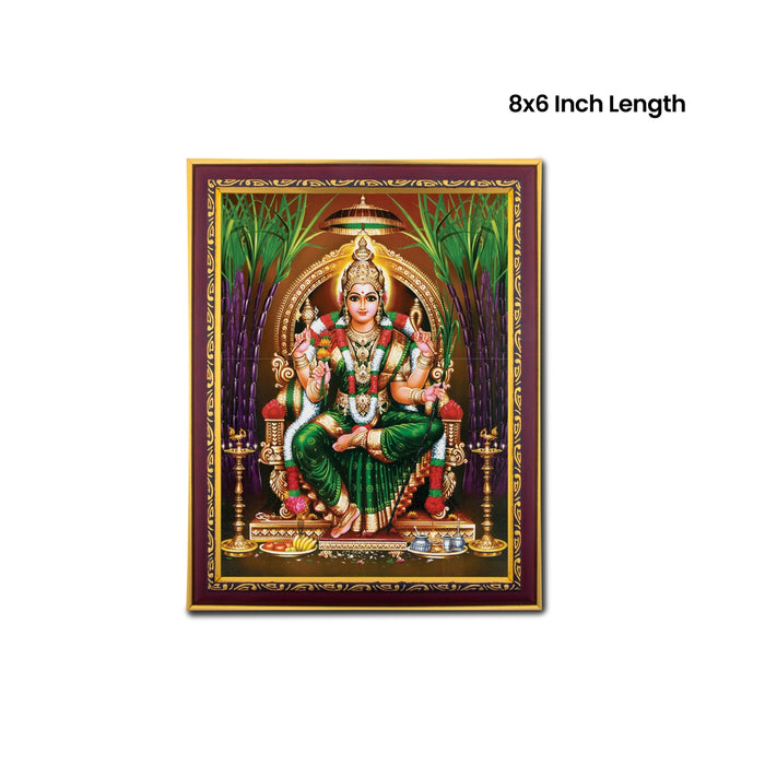 Sri Rajarajeshwari/ Lalitha/ Tripura Sundari Mata Photo Frame | Picture Frame for Pooja Room Decor