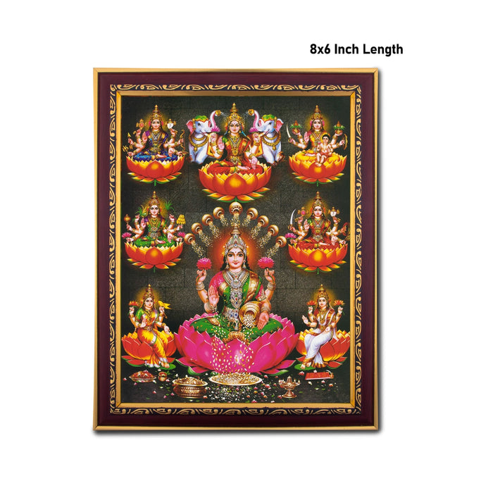 Ashtalakshmi Photo Frame | Picture Frame for Pooja Room Decor