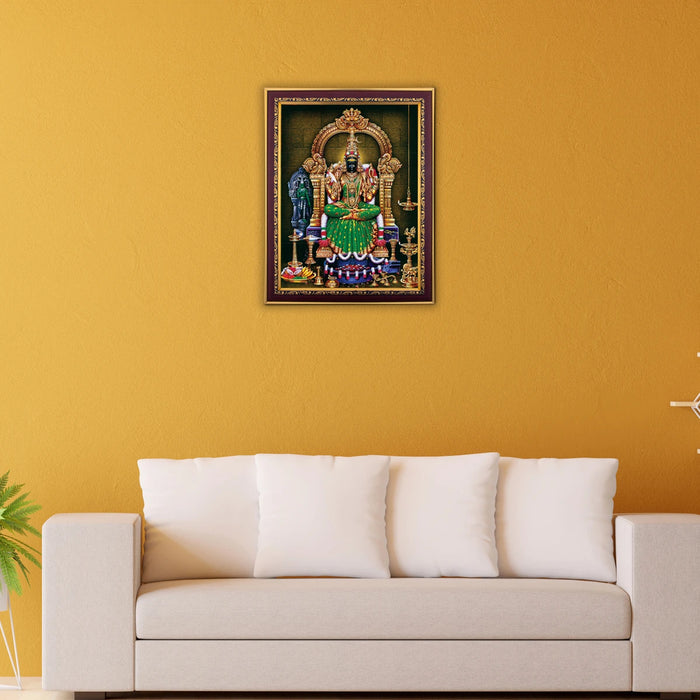 Kanchi Kamakshi Amman Photo Frame | Picture Frame for Pooja Room Decor