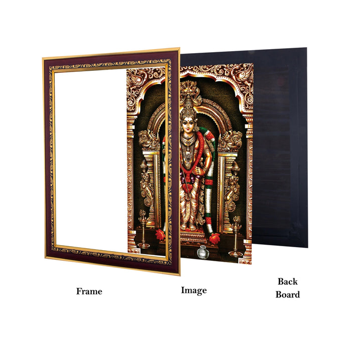 Murugan Alangaram Photo Frame | Picture Frame for Pooja Room Decor