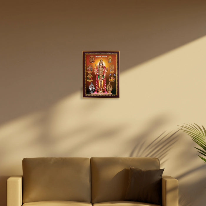 Arupadai Murugan Photo Frame | Picture Frame for Pooja Room Decor