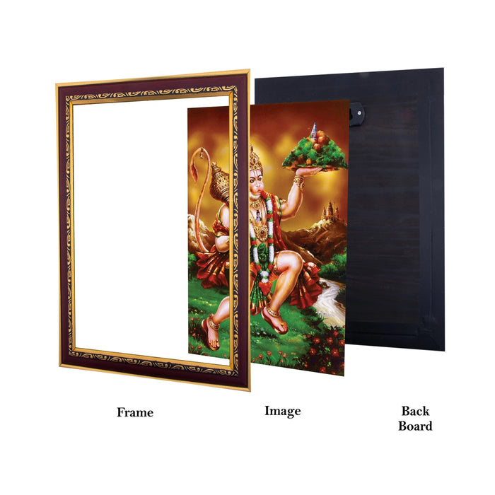 Sanjeevi Hanuman Photo Frame | Picture Frame for Pooja Room Decor