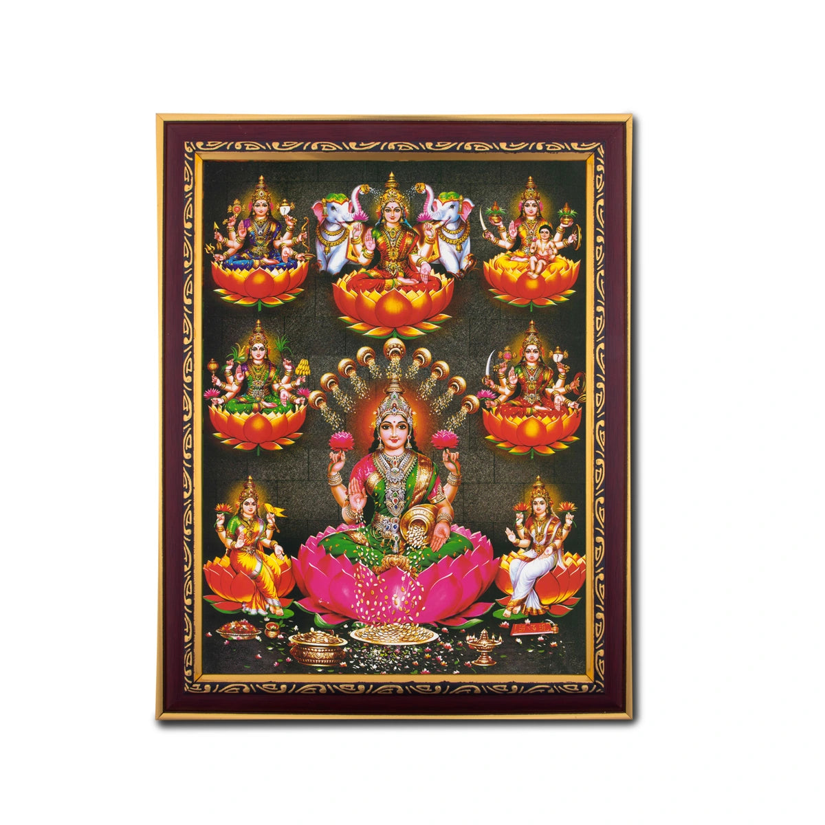 Giri - Ashtalakshmi Photo Frame | Ashta Laxmi Photo | Goddess Frame ...