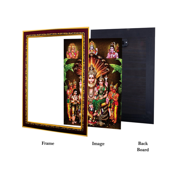 Giri - Lakshmi Narasimha Swamy Photo Frame | God Photo Frame