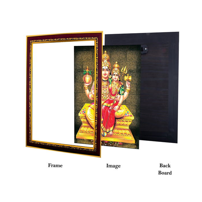 Swarna Akarshana Bhairava Photo Frame | Picture Frame for Pooja Room Decor