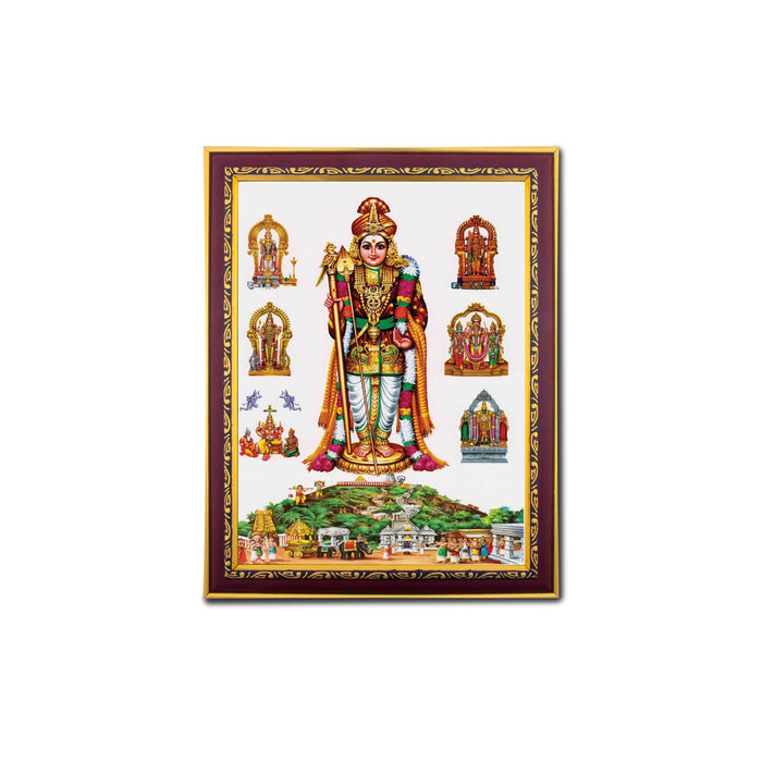 Thiruchendur Murugan Photo Frame | Picture Frame for Pooja Room Decor