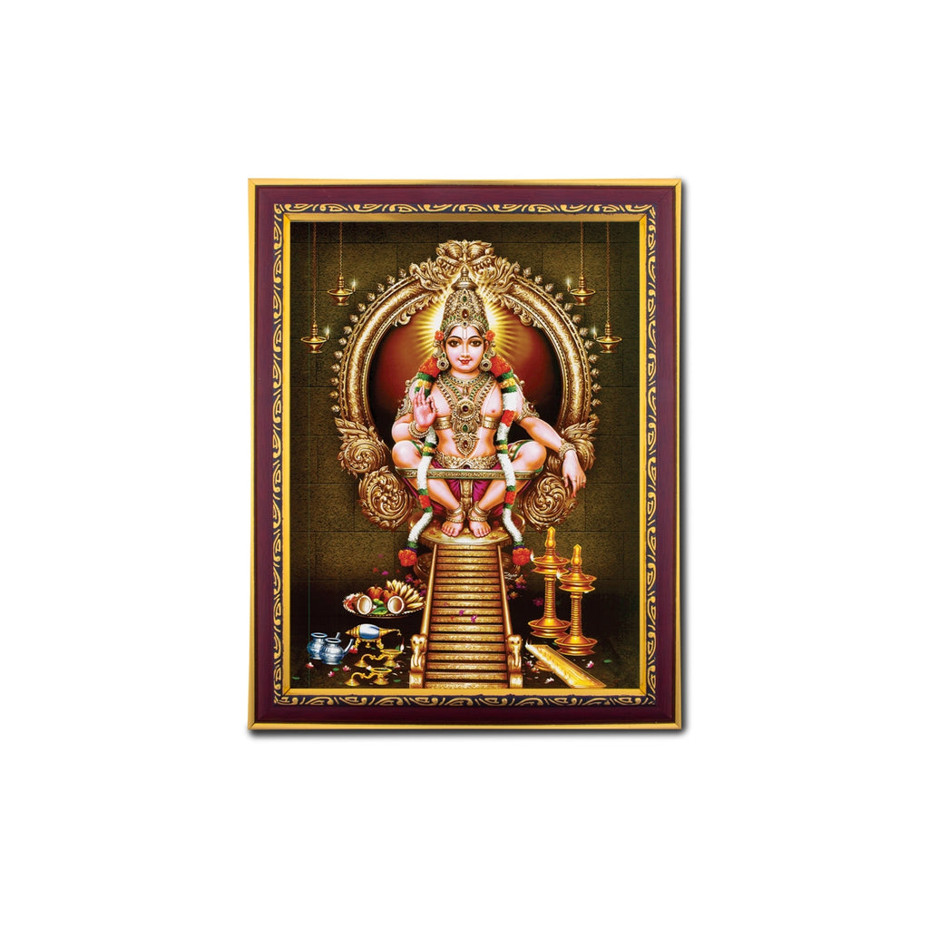 Ayyappan Photo Frame | Picture Frame for Pooja Room Decor