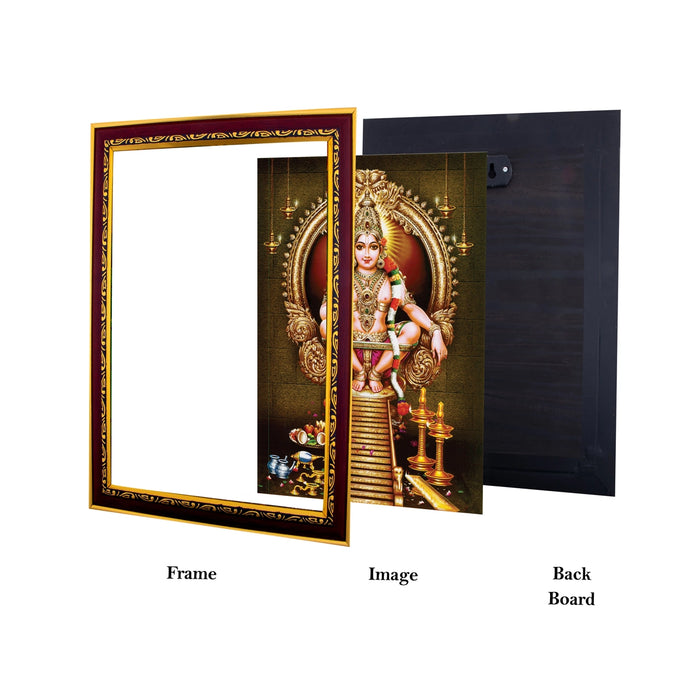 Ayyappan Photo Frame | Picture Frame for Pooja Room Decor
