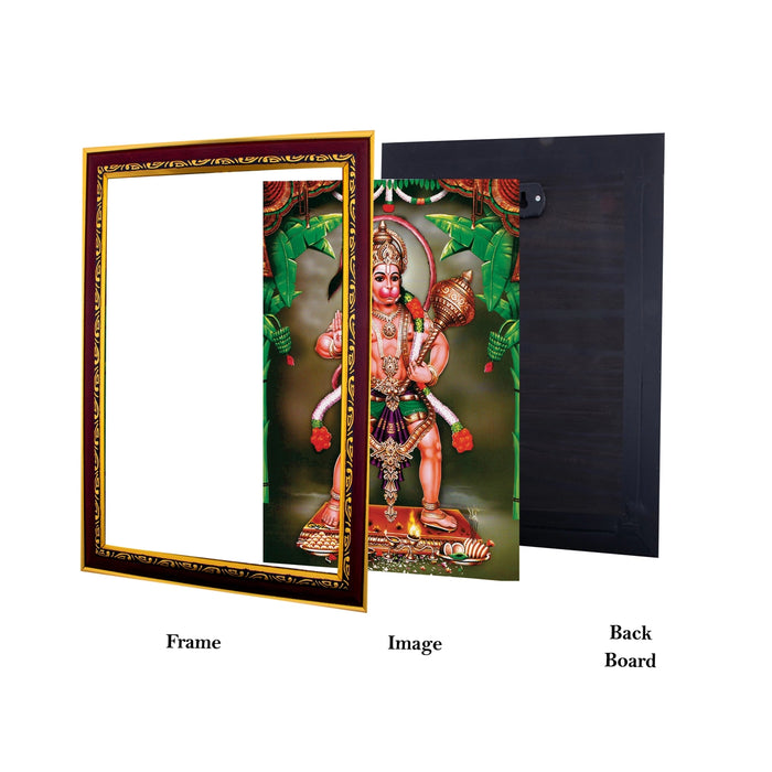 Hanuman Photo Frame | Picture Frame for Pooja Room Decor
