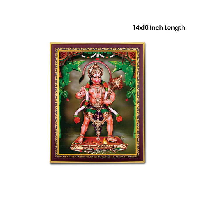 Hanuman Photo Frame | Picture Frame for Pooja Room Decor