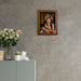 Crawling Krishna Photo Frame | Picture Frame for Pooja Room Decor - Hindu God Photos & Frames