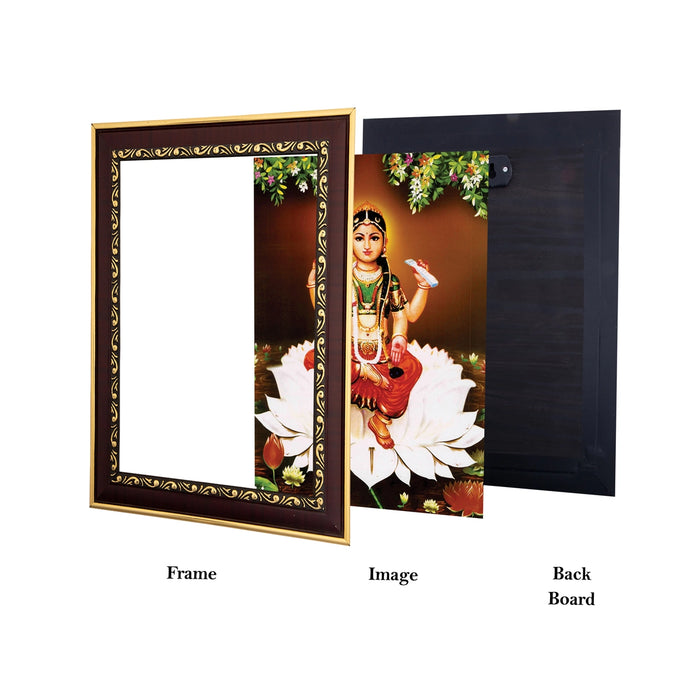 Balambigai Photo Frame | Bala Tirupura Sundari/ Picture Frame for Pooja Room Decor