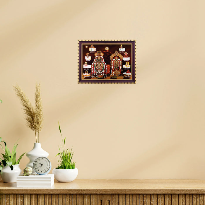 Annamalaiyar with Lingam Photo Frame | Picture Frame for Pooja Room Decor