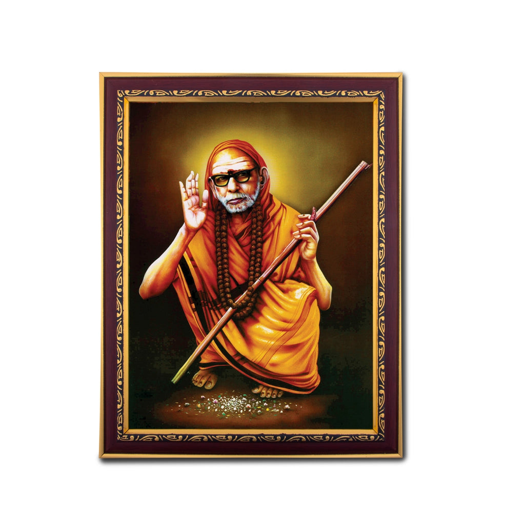 Maha Periyava Photo Frame | Picture Frame for Pooja Room Decor