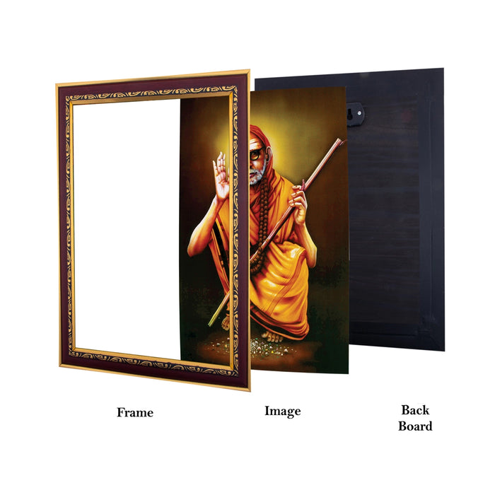 Maha Periyava Photo Frame | Picture Frame for Pooja Room Decor