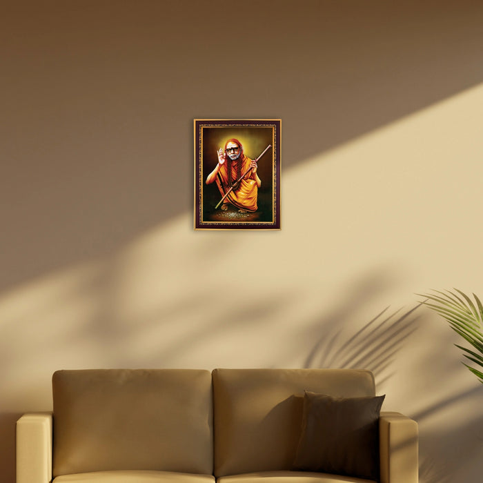 Maha Periyava Photo Frame | Picture Frame for Pooja Room Decor