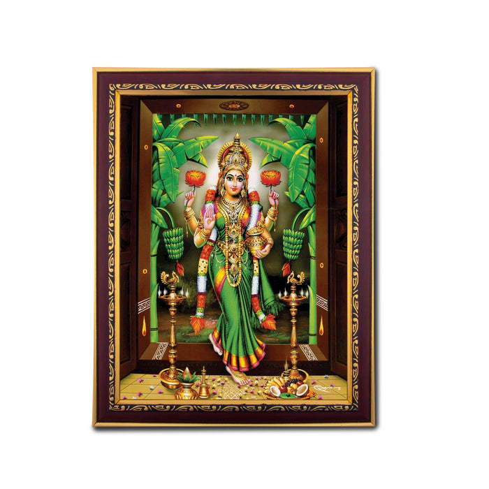 Lakshmi Photo Frame | Picture Frame for Pooja Room Decor