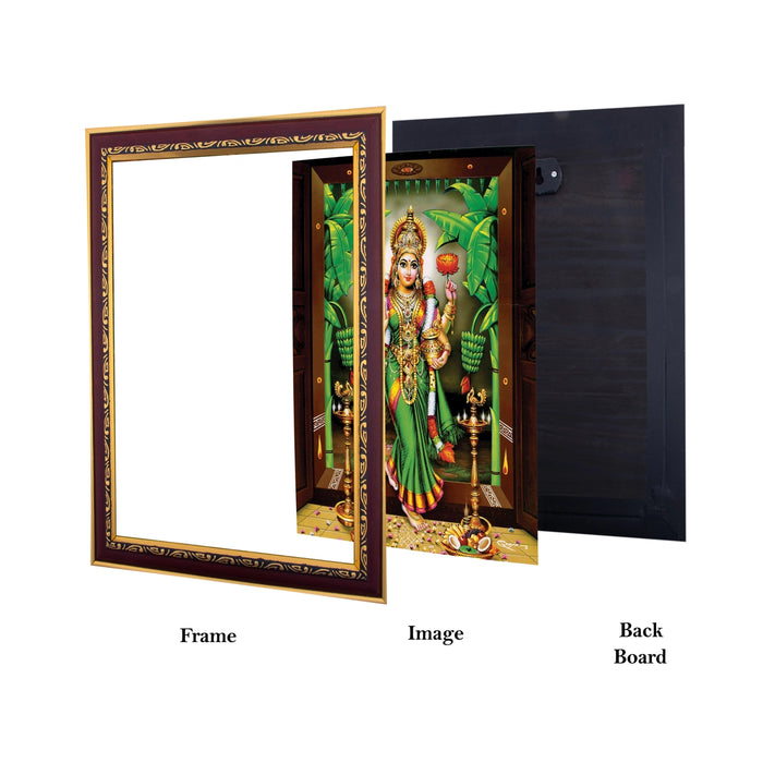 Lakshmi Photo Frame | Picture Frame for Pooja Room Decor