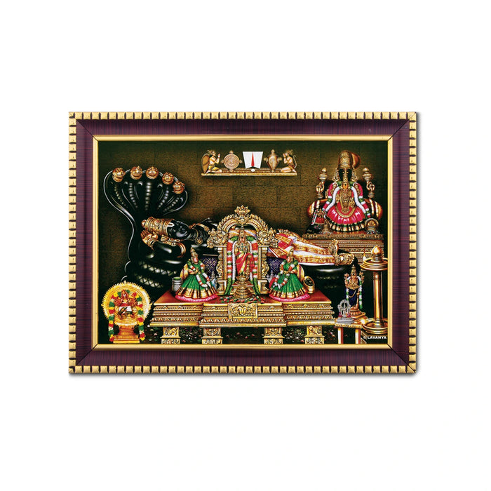 Ranganathar Photo Frame | Picture Frame for Pooja Room Decor