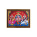 Lakshmi Ganesha Saraswathi Photo Frame | Picture Frame for Pooja Room Decor - Hindu God Photos & Frames