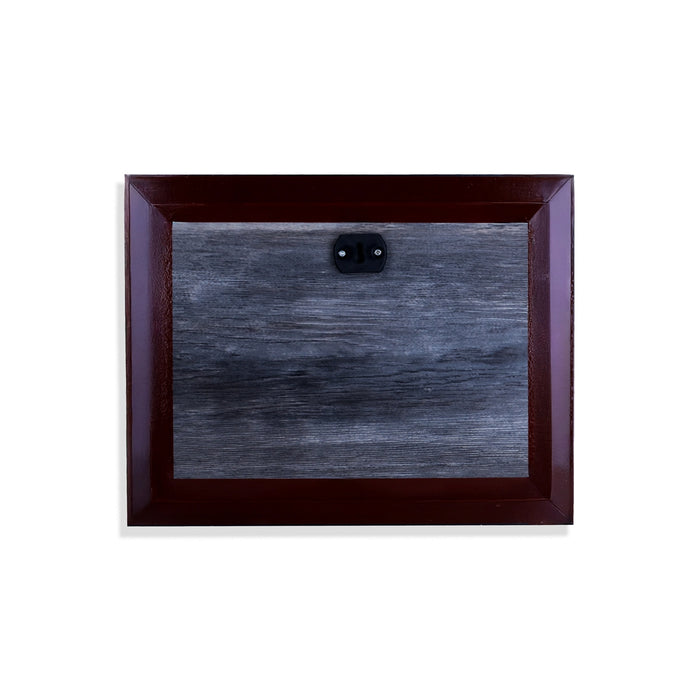 Lakshmi Ganesha Saraswathi Photo Frame | Picture Frame for Pooja Room Decor - Hindu God Photos & Frames