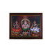Lakshmi Ganesha Saraswathi Photo Frame | Picture Frame for Pooja Room Decor - Hindu God Photos & Frames
