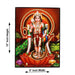 Photo Frame - 11 x 9 Inch | Laminated Frame/ Picture Frame for Home Decor/ Assorted Design - Hindu God Photos & Frames
