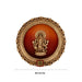 Shubha Drishti Ganapathi Wall Hanging - 10.5 Inches | Resin Wall Hanger/ Wall Hanging Decor for Living Room - Wall Hanging