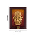 Subha Drishti Ganapathi with Frame - 6 x 4.5 Inches | Ganesh Idol/ Ganesh Wall Hanging for Home - Wall Hanging