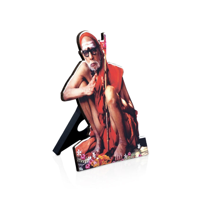 God Photo Stand - 4 x 3.25 Inches | Photo Frame Cutout/ Picture Frame Cutout for Home Decor/ Assorted Design - Hindu God Photos & Frames