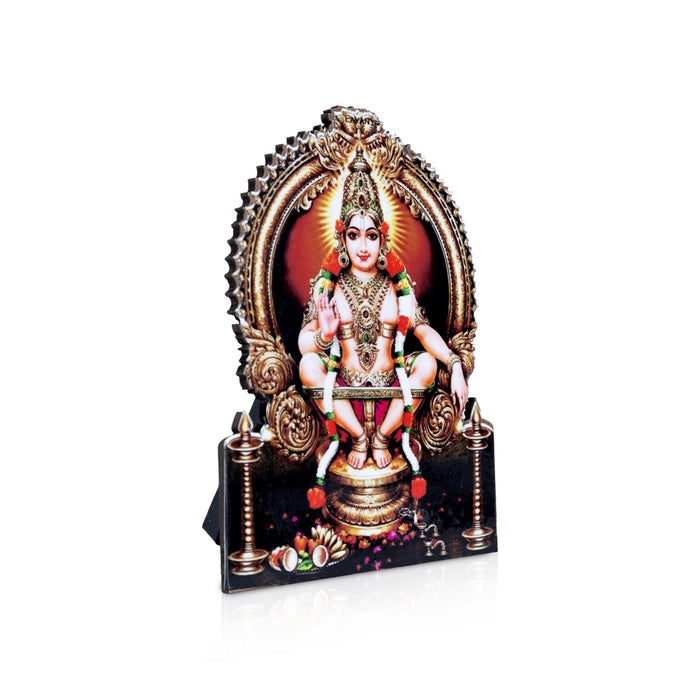 God Photo Stand - 4 x 3.25 Inches | Photo Frame Cutout/ Picture Frame Cutout for Home Decor/ Assorted Design - Hindu God Photos & Frames