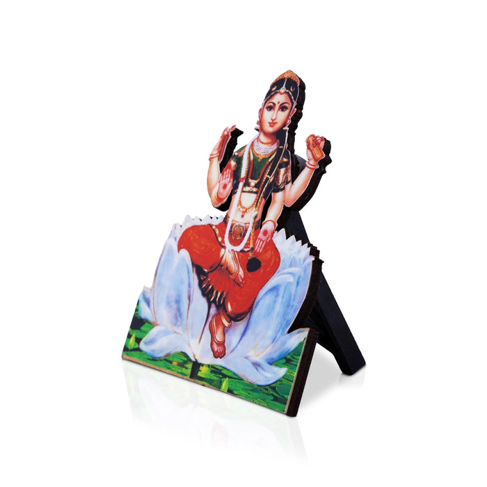 Balambigai Photo Frame - 4 x 3.5 Inches | Deity Cut Out With Back Stand/ Balambigai Picture Cut Out for Pooja space
