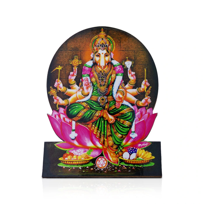 Varahi Cutout Stand - 6 x 4.25 Inches | Meenakshi Photo Holder / Picture Stand for Home Decor