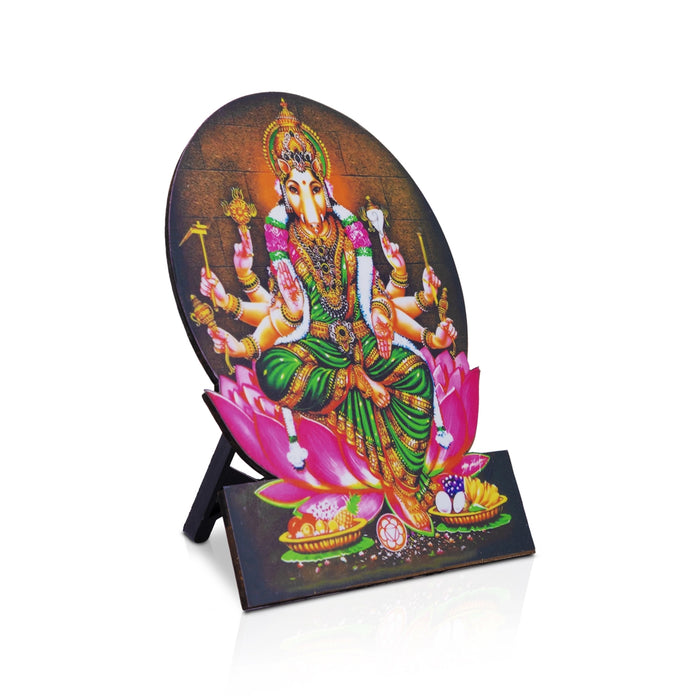 Varahi Cutout Stand - 6 x 4.25 Inches | Meenakshi Photo Holder / Picture Stand for Home Decor