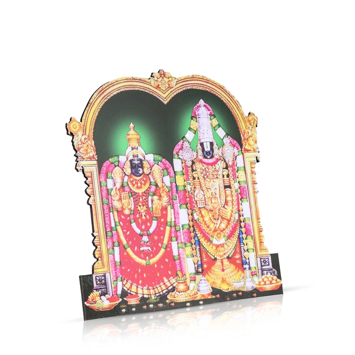 Kamakshi Cutout Stand - 6 x 7 Inches | Kamatchi Photo Holder / Picture Stand for Home Decor