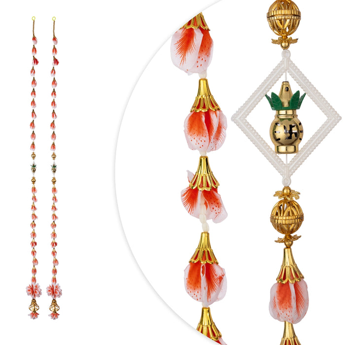 Side Toranam - 5 Feet | 2 Pcs / Decorative String / Traditional Decor for Festivals & Housewarming