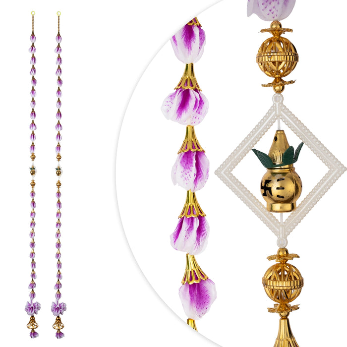 Side Toranam - 5 Feet | 2 Pcs / Decorative String / Traditional Decor for Festivals & Housewarming