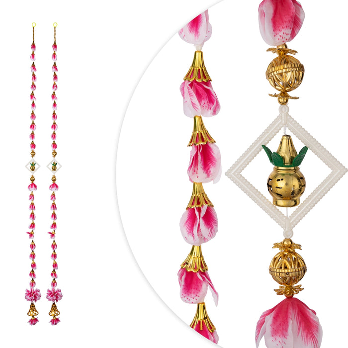 Side Toranam - 5 Feet | 2 Pcs / Decorative String / Traditional Decor for Festivals & Housewarming