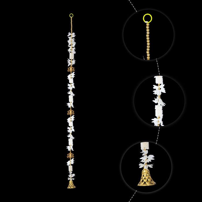 Side Thoran - 3 Feet | 2 Pcs / Hanging Decor / Fancy Ladi / Decorative Thoranam for Festivals