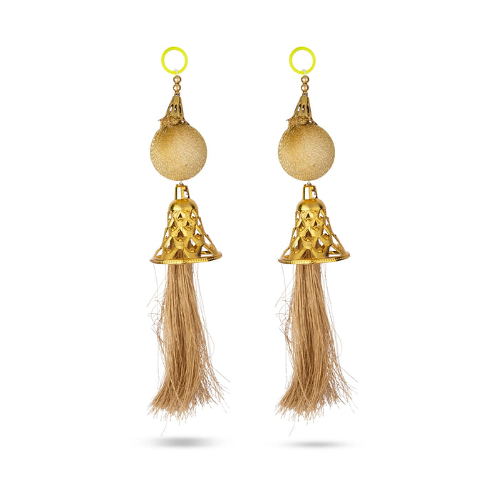 Side Toran - 1 Feet| 2 Pcs/ Side Thoran/ Bandhawar / Artificial Toran for Wall Decor/ Assorted