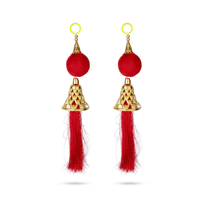 Side Toran - 1 Feet| 2 Pcs/ Side Thoran/ Bandhawar / Artificial Toran for Wall Decor/ Assorted