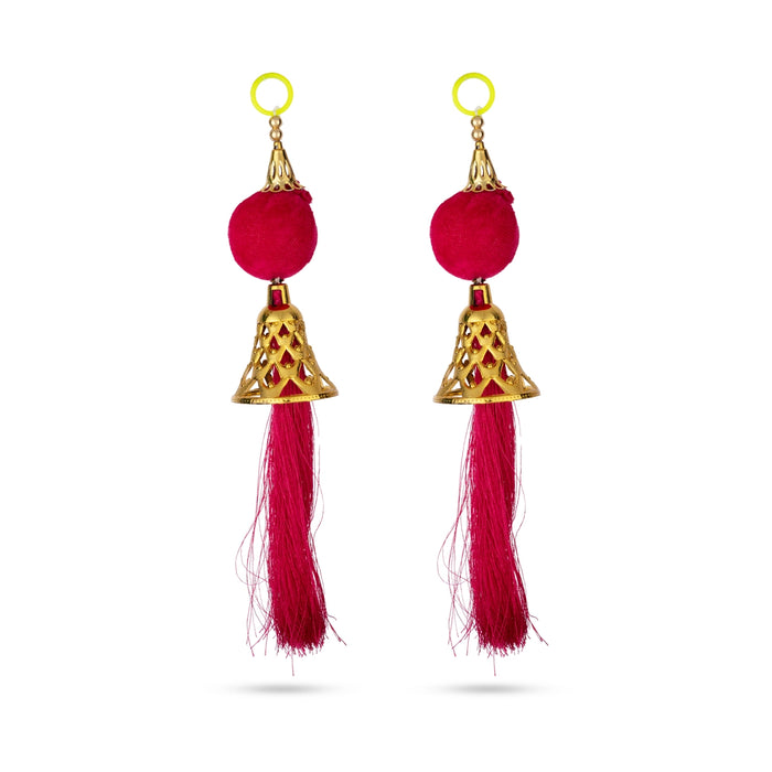 Side Toran - 1 Feet| 2 Pcs/ Side Thoran/ Bandhawar / Artificial Toran for Wall Decor/ Assorted