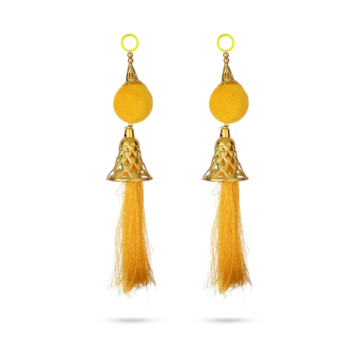 Side Toran - 1 Feet| 2 Pcs/ Side Thoran/ Bandhawar / Artificial Toran for Wall Decor/ Assorted