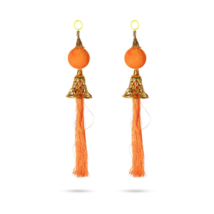 Side Toran - 1 Feet| 2 Pcs/ Side Thoran/ Bandhawar / Artificial Toran for Wall Decor/ Assorted
