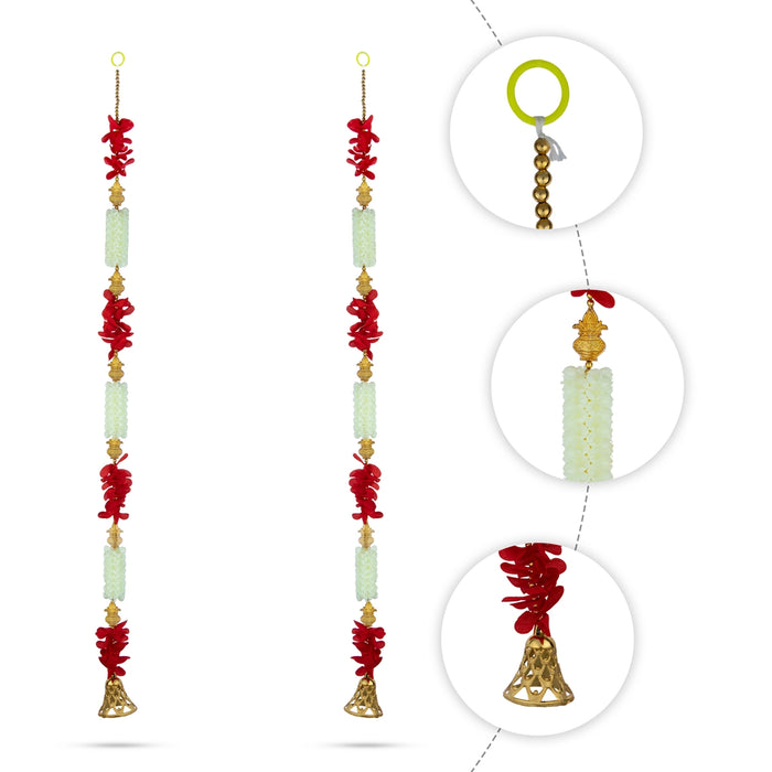 Side Toran - 3 Feet | 2 Pcs / Decorative Hanging / Elegant Bandhawar for Entrance Decor