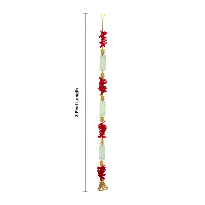 Side Toran - 3 Feet | 2 Pcs / Decorative Hanging / Elegant Bandhawar for Entrance Decor