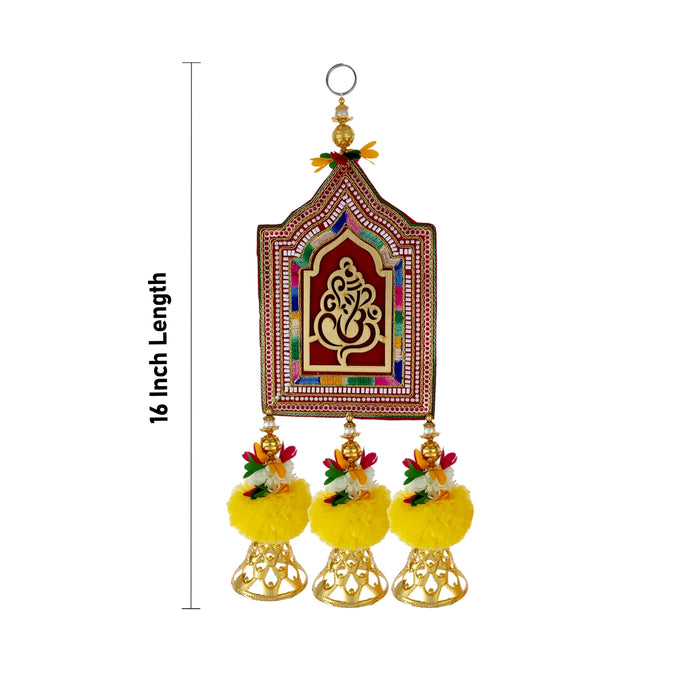 Wall Hanging Decor - 16 Inches | 2 Pcs / Traditional Decorative Ornament for Home, Office & Spiritual Spaces