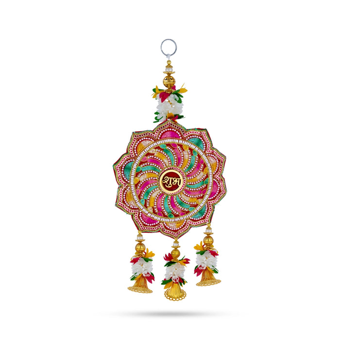 Decorative Wall Hanging - 12 Inches | 2 Pcs / Stylish Home Decor for Living Room, Hallway & Pooja Room