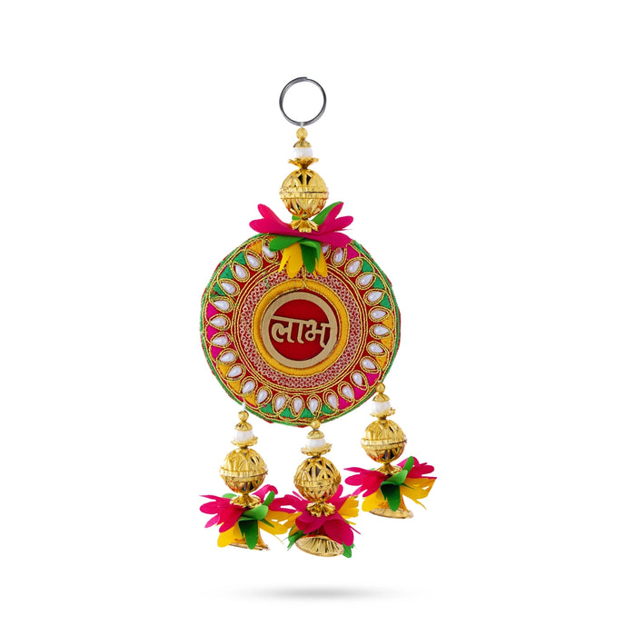 Wall Hanging - 9 Inches | 2 Pcs / Home Decor / Elegant Decorative Piece for Walls, Entrances & Interior Styling