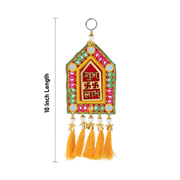 Decorative Wall Hanging - 10 Inches | 2 Pcs / Artistic Decorative Piece for Interior Decoration & Gifting Purpose